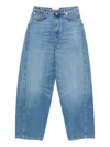 Givenchy Cocoon Pants In Washed Denim
