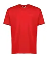 Givenchy Logo-patch Short-sleeve T-shirt In Red