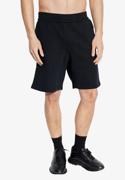 Givenchy Logo Patch Shorts In Black