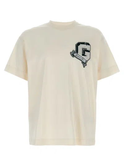 Givenchy College T-shirt In Cotton In Beige