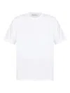 Givenchy Men Cotton Regular Fit T-shirt With Logo In White