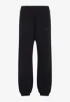 Givenchy Logo Patch Track Pants In Black