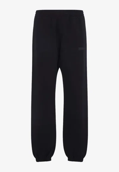 Givenchy Logo Patch Track Pants In Black