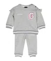 Givenchy Logo-patch Tracksuit In Gray