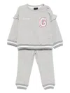 Givenchy Logo-patch Tracksuit In Grey
