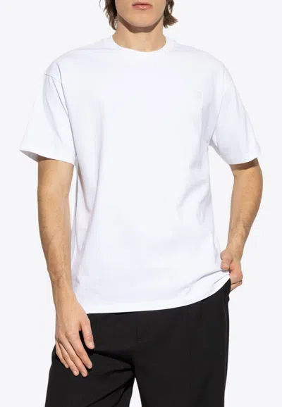Givenchy Logo-patched Buttoned Shirt In White