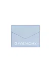 Givenchy Logo Pattern Card Package In Blue