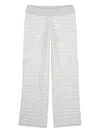 Givenchy Logo-patterned Trousers In Gray