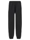 Givenchy Logo Elastic Waistband Pants With Pockets In Black