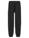Givenchy Logo Elastic Waistband Pants With Pockets In Black