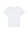 Givenchy T-shirt In Mercerized Cotton With 4g Detail In White