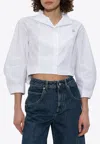 Givenchy Cotton 4g Shirt For Women In White