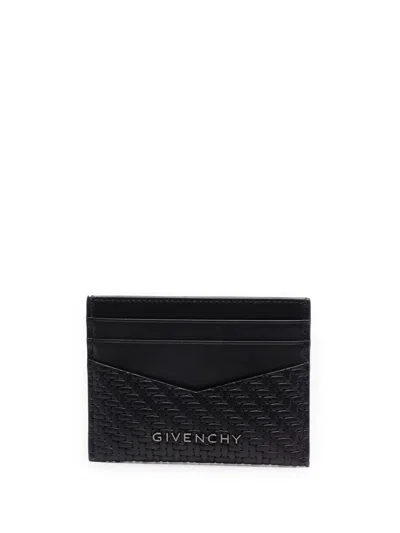 GIVENCHY LOGO-PLAQUE DETAIL CARD HOLDER