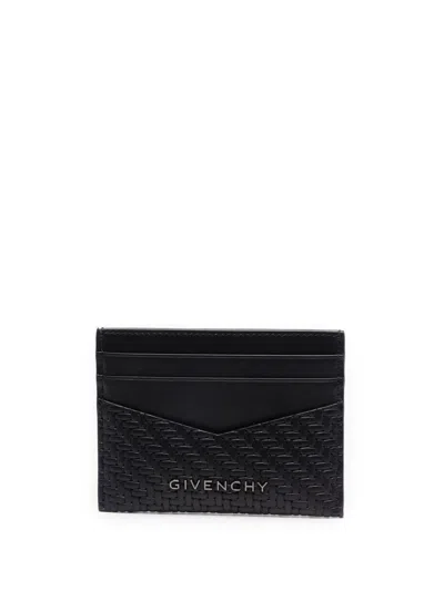 Givenchy Logo-plaque Detail Card Holder In Black