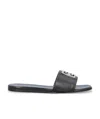 Givenchy Logo-plaque Detail Sandals In Black