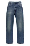 Givenchy Logo Plaque Jeans Blue In Multi
