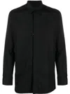 Givenchy Logo Engraved Metal Clip Long-sleeved Shirt
