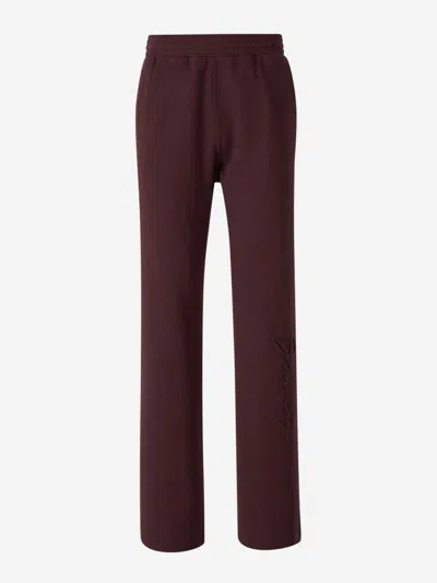 GIVENCHY GIVENCHY LOGO PLUSH JOGGERS
