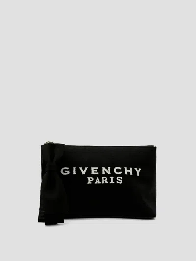 Givenchy Logo Pouch Handbag In Pattern