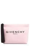 Givenchy Pouch In Canvas In Pink