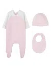 Givenchy Logo-print Babygrow Set In Pink
