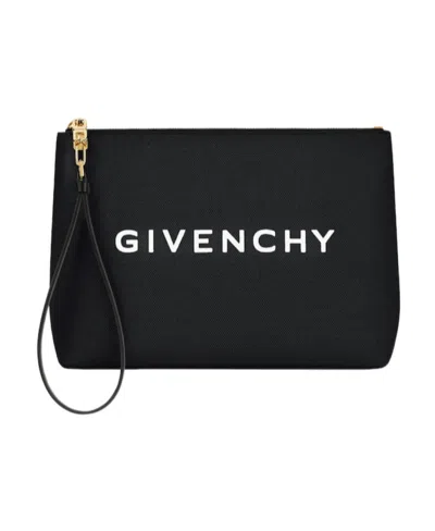 GIVENCHY GIVENCHY LOGO PRINTED TRAVEL POUCH