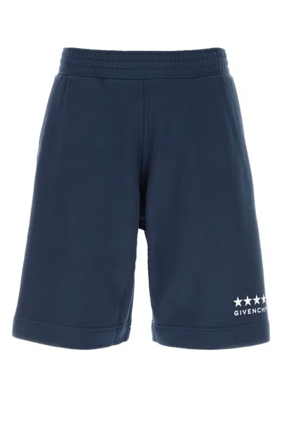 GIVENCHY GIVENCHY LOGO PRINTED ELASTICATED WAIST SHORTS