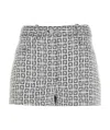 Givenchy Logo-print  Cotton Shorts In White