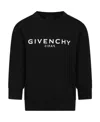Givenchy Logo-print Cotton Sweatshirt In Black
