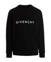 Givenchy Cotton Sweatshirt With Print In Black