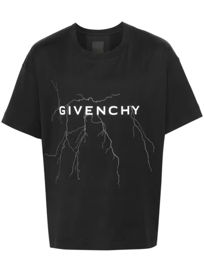 GIVENCHY LOGO-PRINT COTTON T-SHIRT