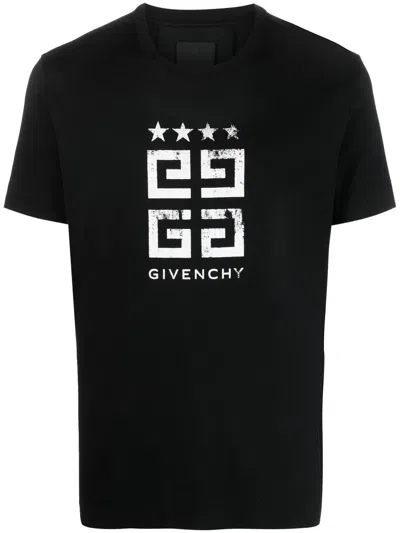 GIVENCHY LOGO-PRINT COTTON T-SHIRT