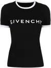 Givenchy Cotton T-shirt In Black