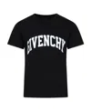 Givenchy Logo-print Cotton T-shirt In Black