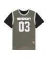 Givenchy Logo-print Cotton T-shirt In Green