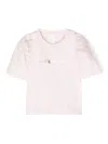 Givenchy Logo-print Cotton T-shirt In Pink