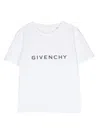 Givenchy Logo-print Cotton T-shirt In Weiss
