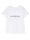 Givenchy Kids White T-shirt For Boys In White