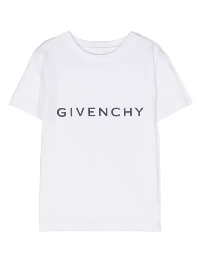 GIVENCHY LOGO-PRINT COTTON T-SHIRT