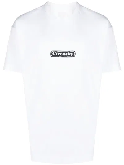 GIVENCHY LOGO-PRINT COTTON T-SHIRT