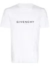 Givenchy Reverse Logo T Shirt In White