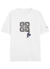 Givenchy 4g Braid Printed Crewneck T-shirt In White