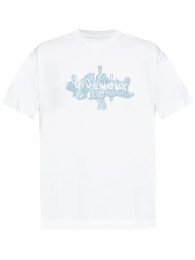 Givenchy Oggetti Di Hubert Printed T-shirt In White