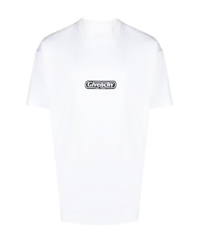GIVENCHY GIVENCHY LOGO 1952 PRINTED CREWNECK T-SHIRT