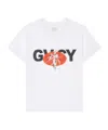 Givenchy Crew Neck Floral Print T-shirt In White
