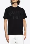 Givenchy Logo-print Crewneck T-shirt In Black