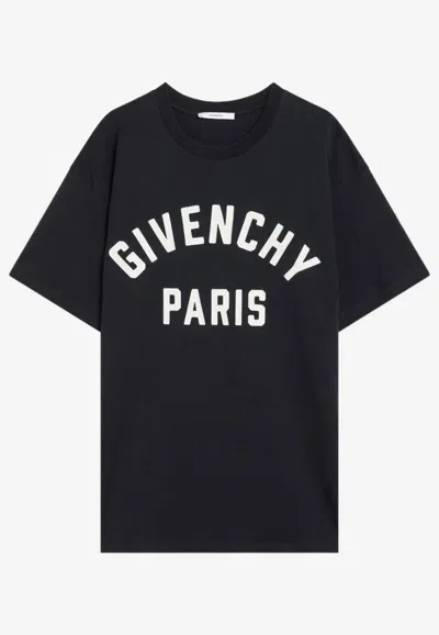 GIVENCHY LOGO PRINT CREWNECK T-SHIRT
