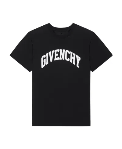 Givenchy Logo-print Detail T-shirt In Black
