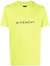 Givenchy Logo-print Detail T-shirt In Green