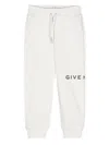 Givenchy Logo-print Drawstring Track Pants In White